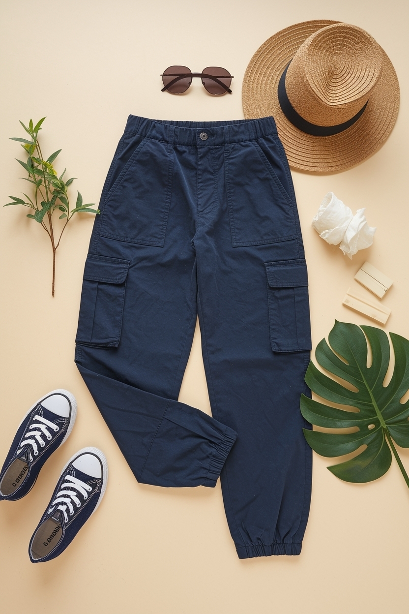 Navy Blue Cargo Pants Outfit: Versatile Looks to Try Now outfit idea
