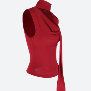 Neck Tie Tank Top