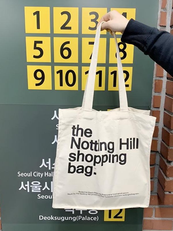 Notting Hill Canvas Tote Bag