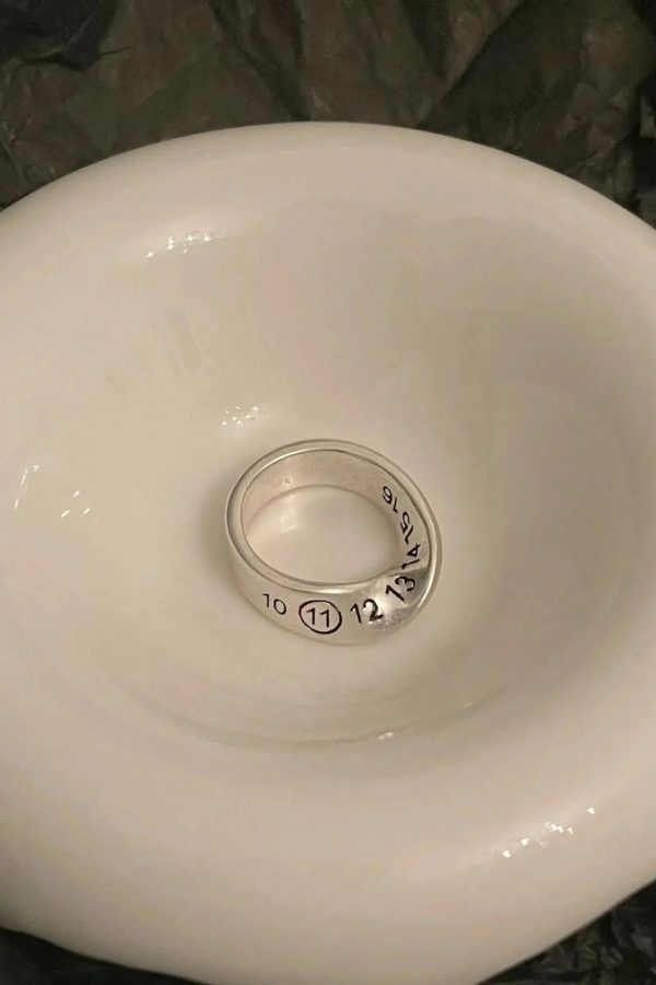 Numbers Twisted Ring