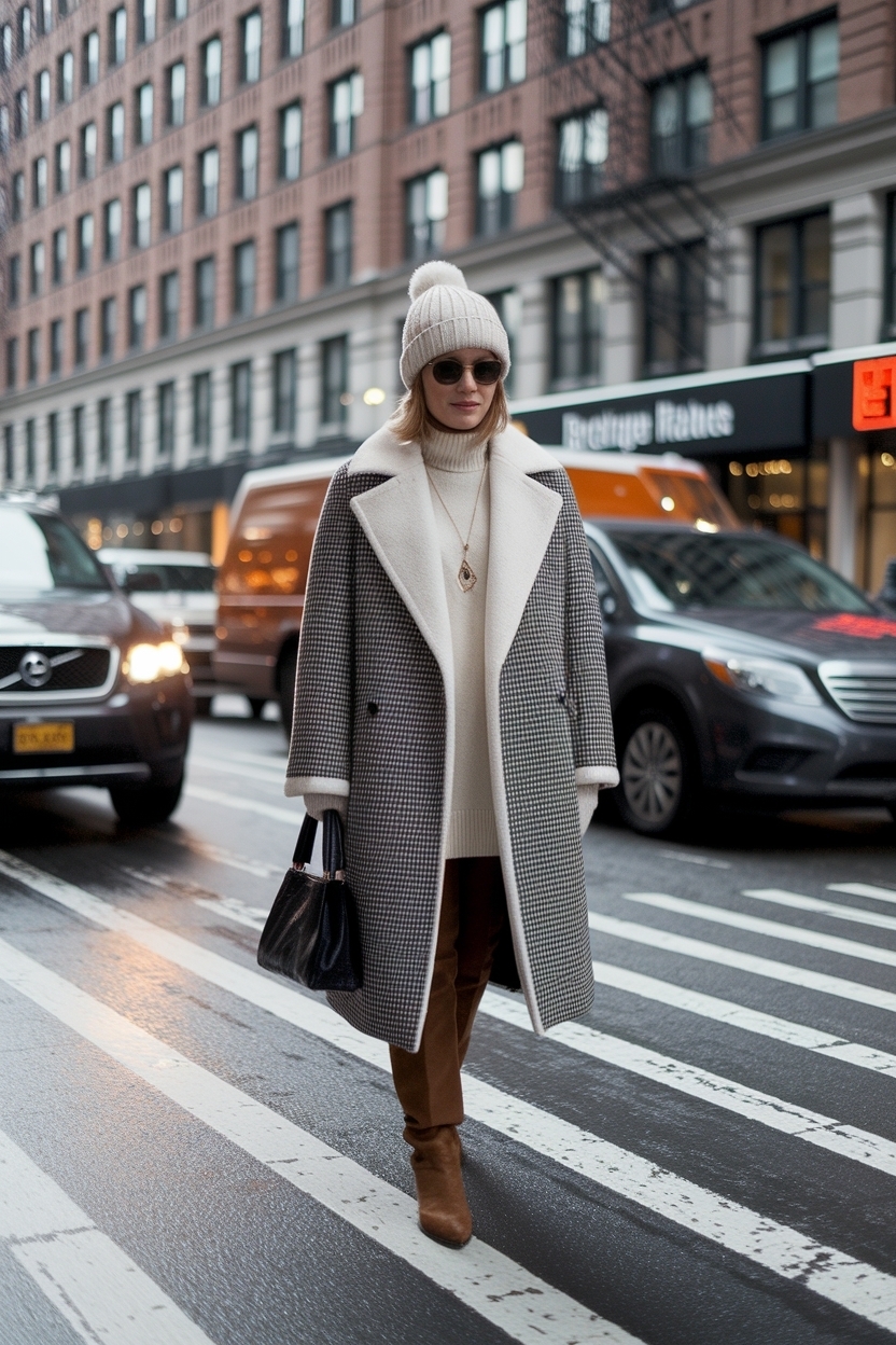 NYC Winter Outfits Street Style: Stay Warm & Chic outfit idea