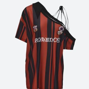 One Shoulder Jersey Top