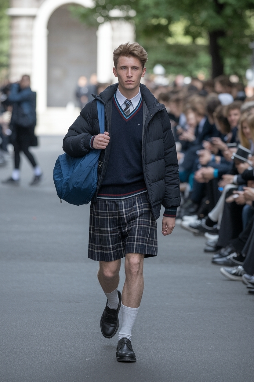 Outfit Ideas for School Men: Sharp and Comfortable Choices outfit idea