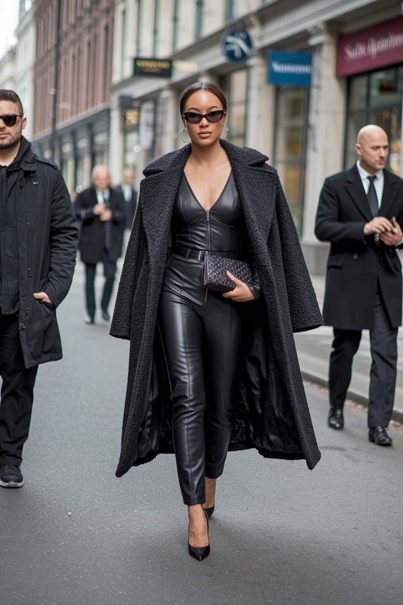 Outfits Black Women Baddie With Heels: Fashion Forward outfit idea