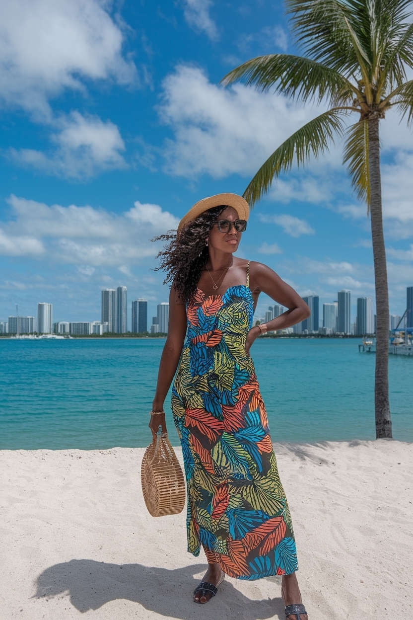 Outfits for Miami Vacation Black Women: Beach Ready Styles outfit idea
