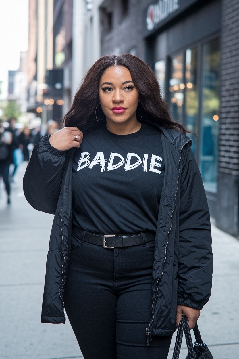 Outfits Plus Size Black Women Baddie: Empowering Looks outfit idea