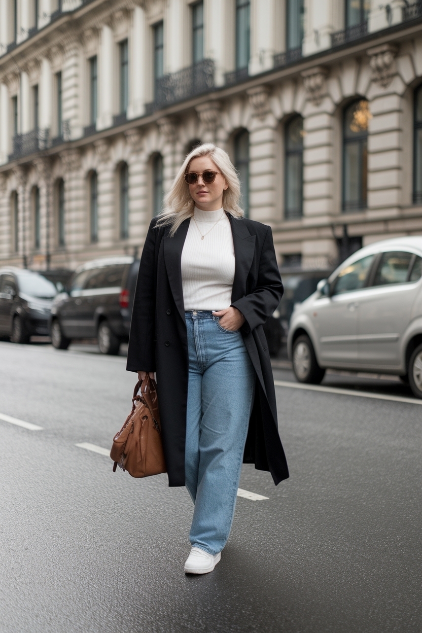 Over Size Jeans Outfit for Women: Effortless Fashion Choices outfit idea