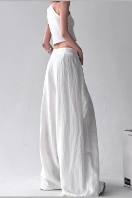 Overlay Wide Leg Pants