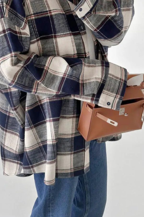 Oversize Plaid Shirt
