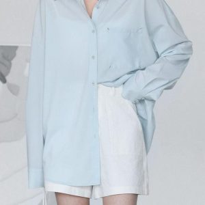 Oversized Poplin Shirt