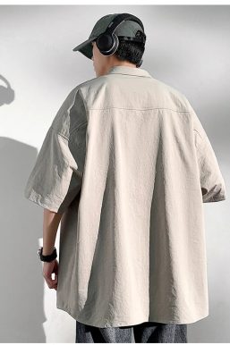 Oversized Short Sleeve Shirt