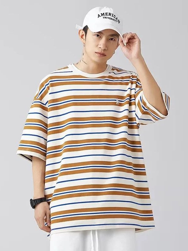 Oversized Striped Tee