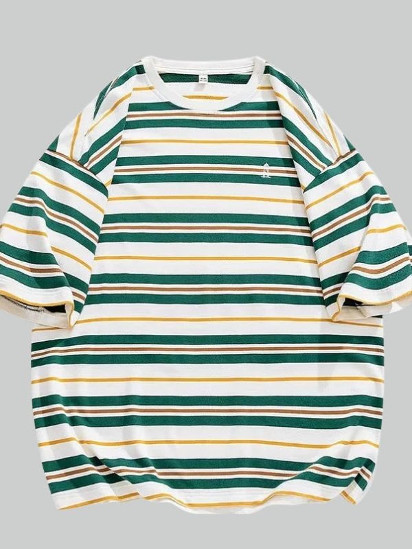 Oversized Striped Tee