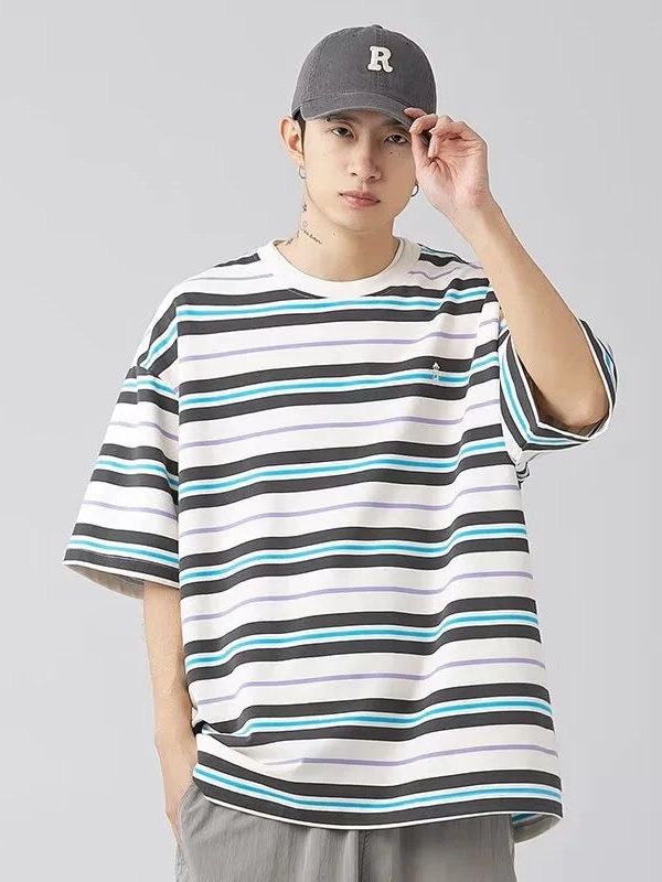 Oversized Striped Tee