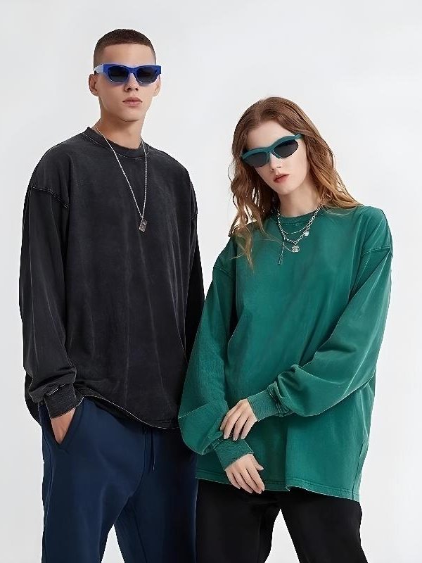 Oversized Washed Basic Tee