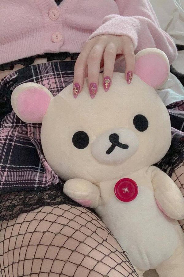 Pastel Goth Pleated Mini Skirt