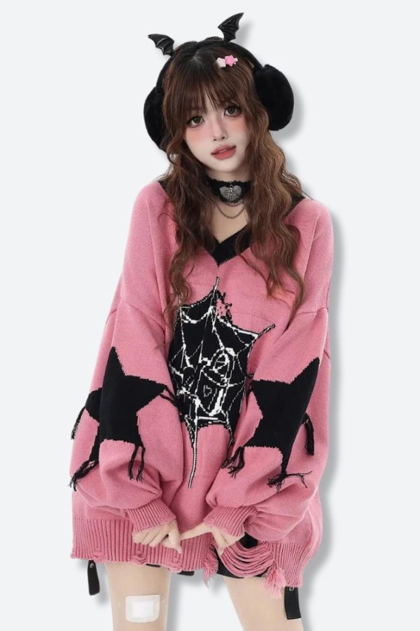 Pastel Goth Sweater
