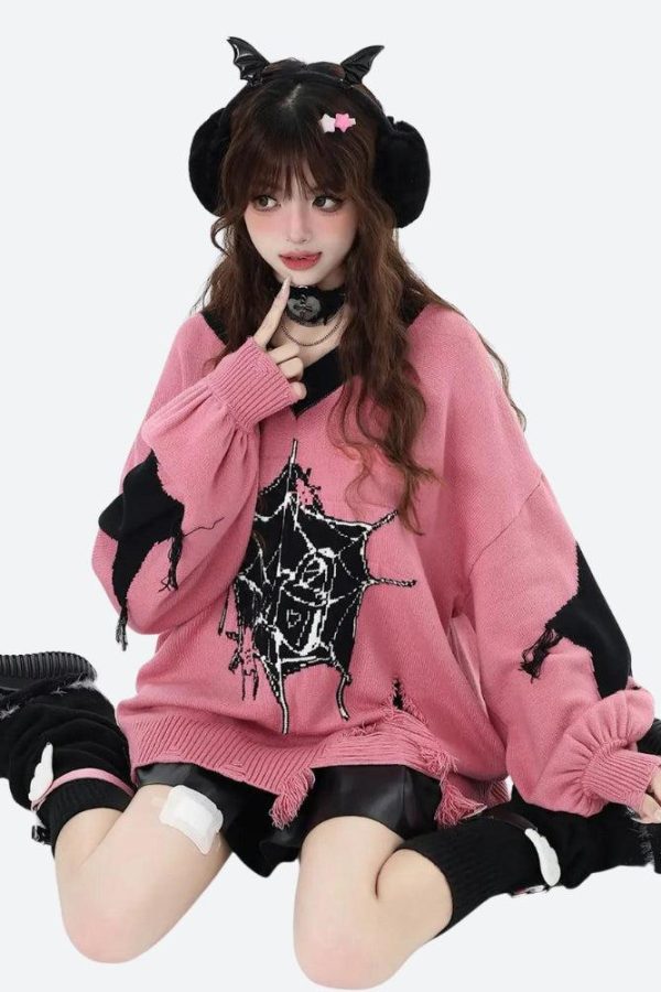 Pastel Goth Sweater