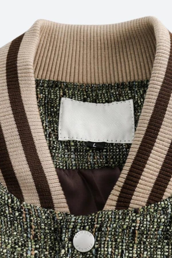 Patchwork Bomber Jacket