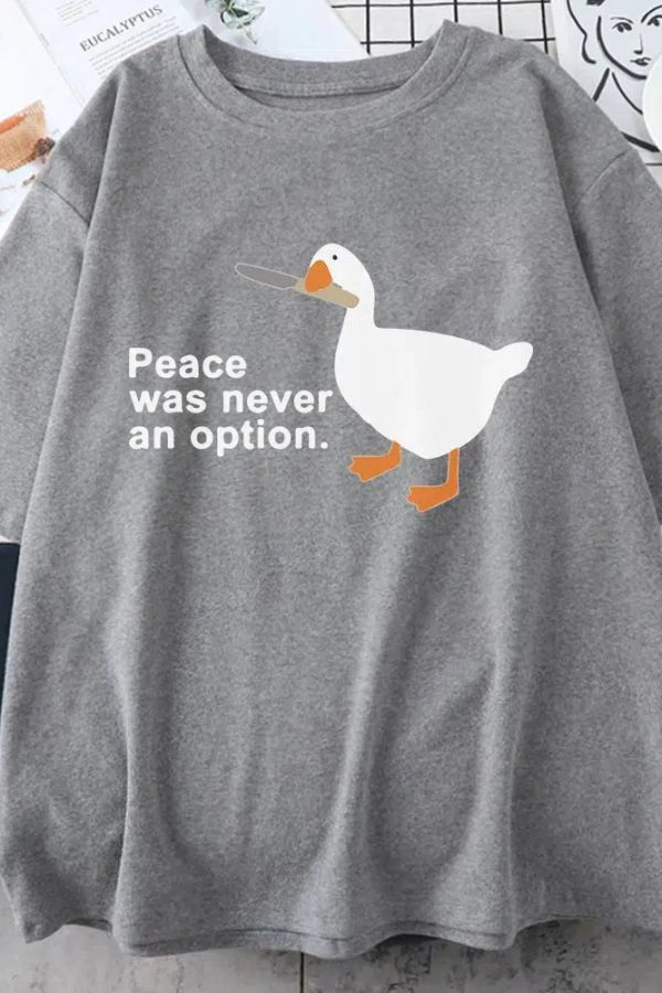 Peace Was Never An Option Tee