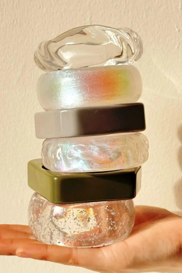 Pearl Chunky Resin Bracelet