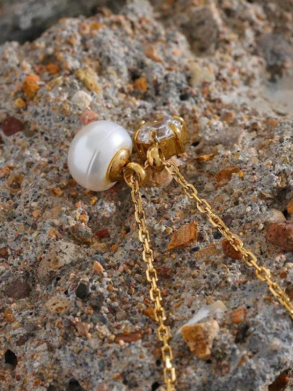 Pearl & Diamond Necklace