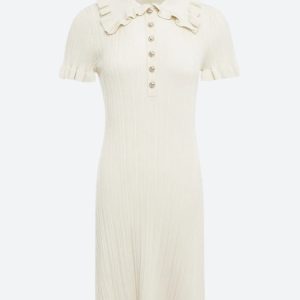 Peter Pan Collar Mini Dress