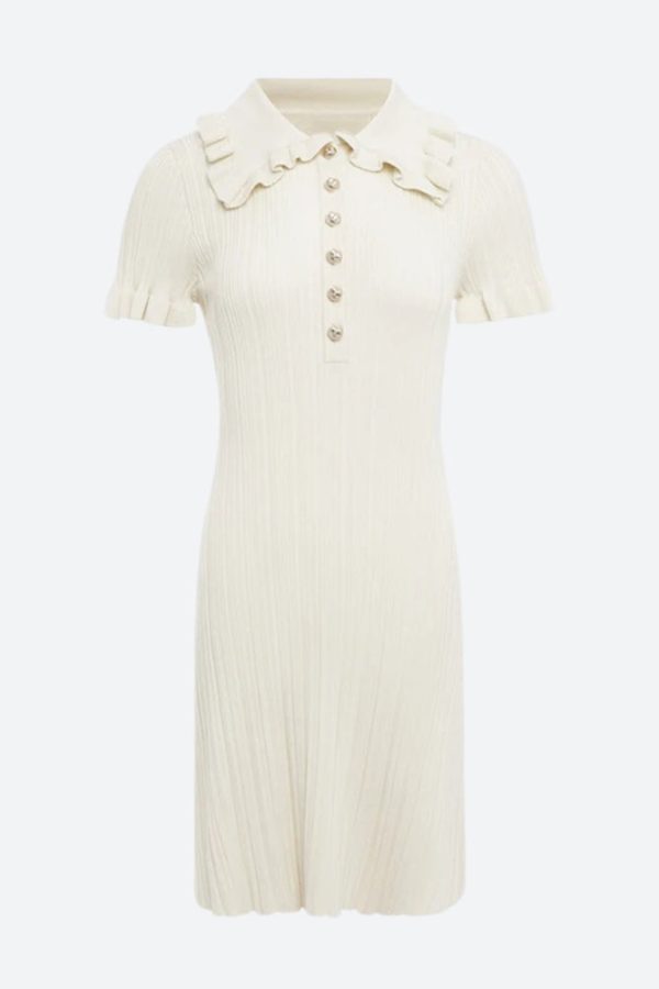 Peter Pan Collar Mini Dress