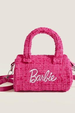 Pink Shoulder Strap Handbag