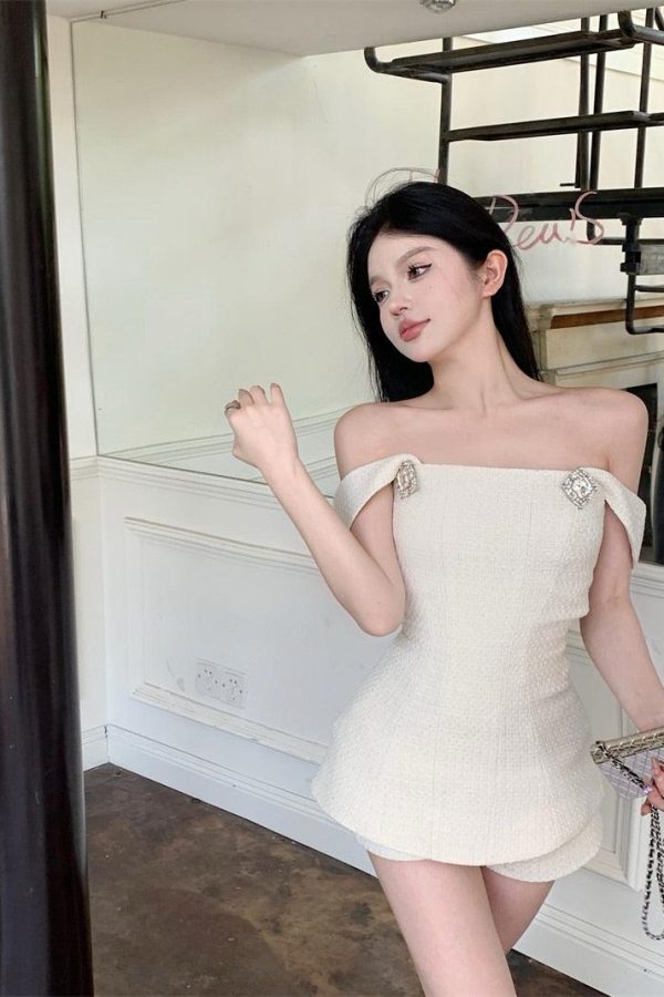 Pink Top & Shorts Two Piece Set