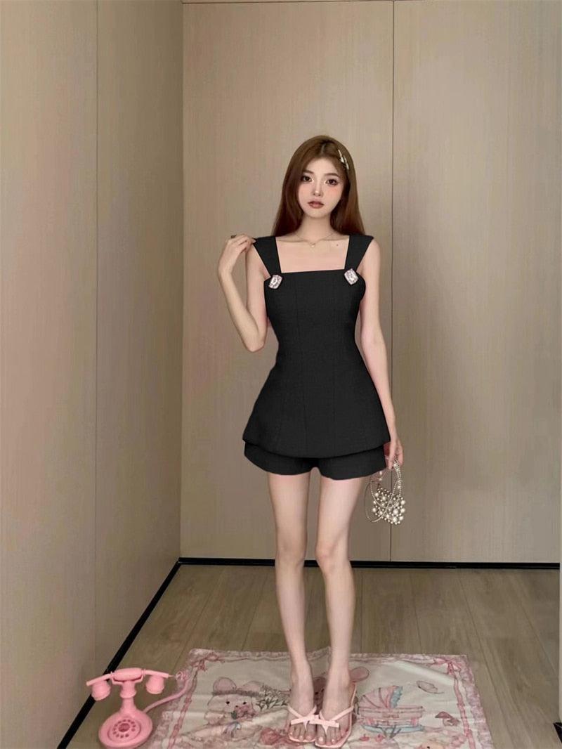 Pink Top & Shorts Two Piece Set