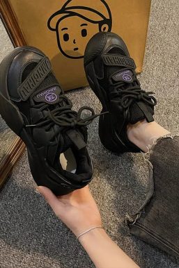 Platform Lace Up Sneakers