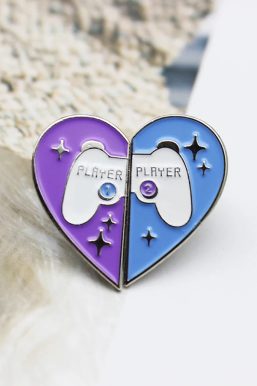 Players Heart Shaped Pins