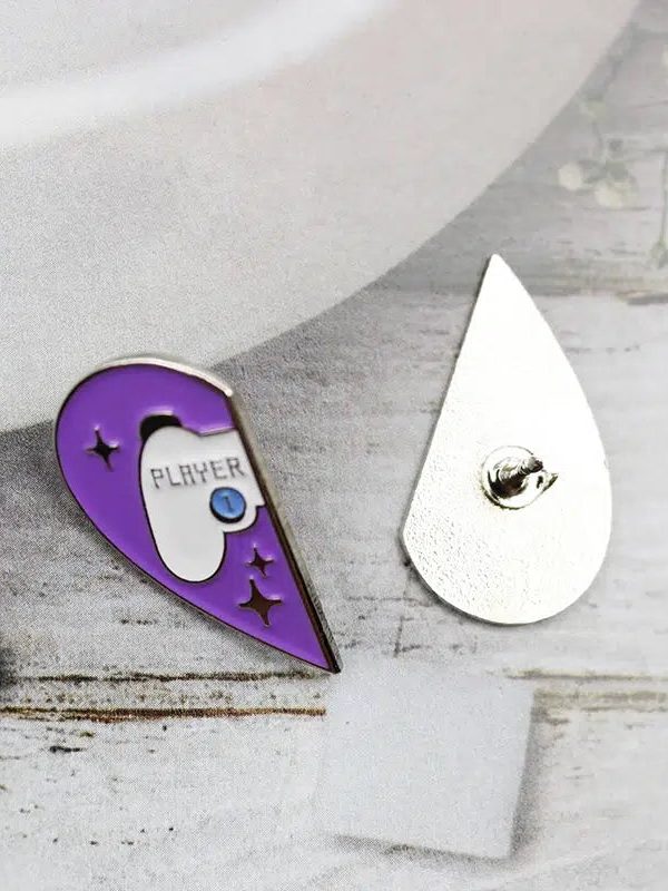 Players Heart Shaped Pins
