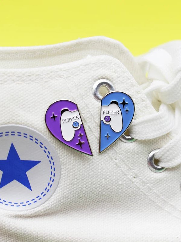 Players Heart Shaped Pins