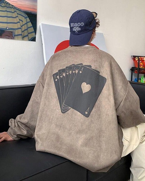 Playing Cards Sweatshirt