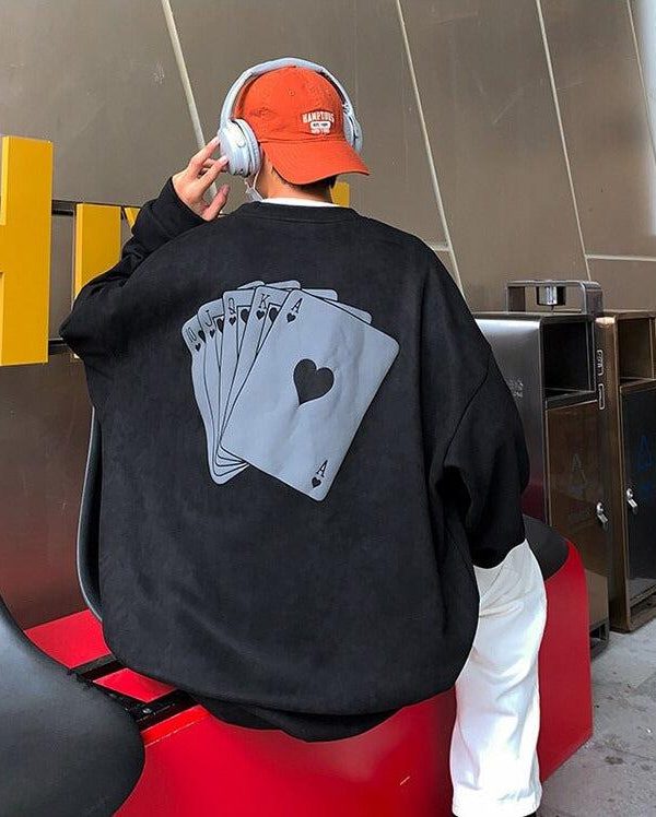 Playing Cards Sweatshirt