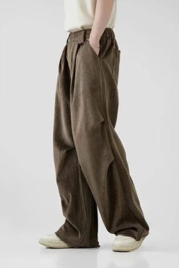 Pleated Wide Leg Pants