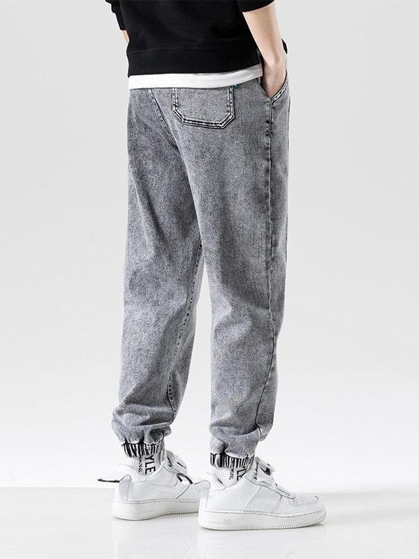 Plus Size Casual Jogger Jeans