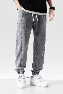 Plus Size Casual Jogger Jeans