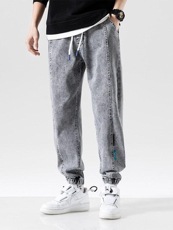 Plus Size Casual Jogger Jeans