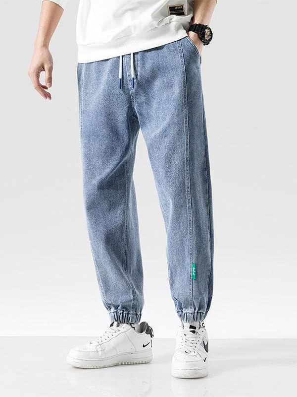Plus Size Casual Jogger Jeans