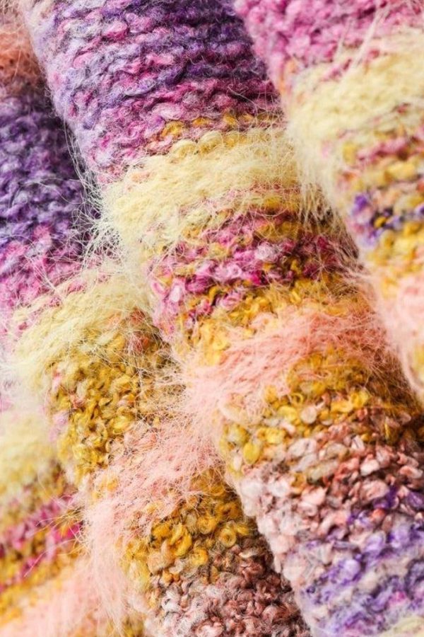 Plush Knitted Cardigan Vest