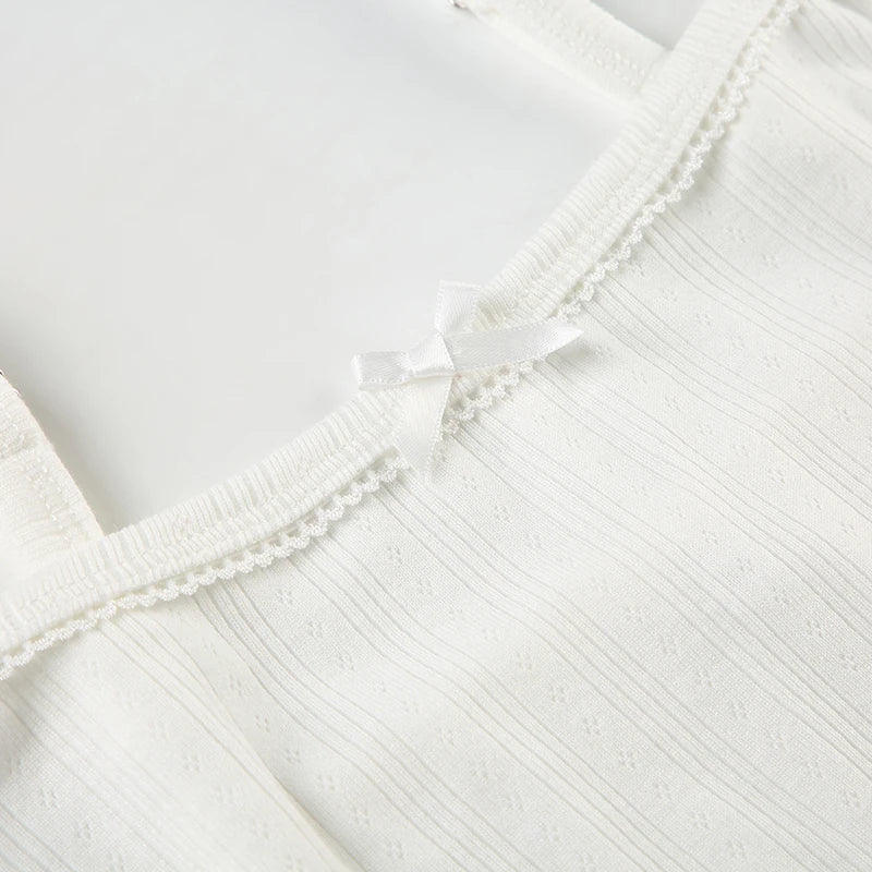 Pointelle Two Piece Pajama Set