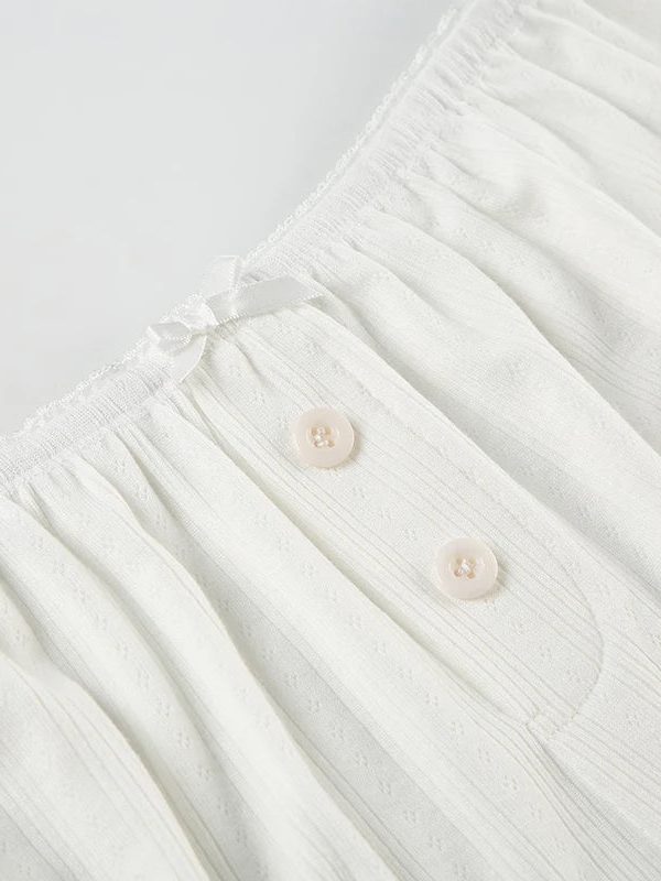 Pointelle Two Piece Pajama Set