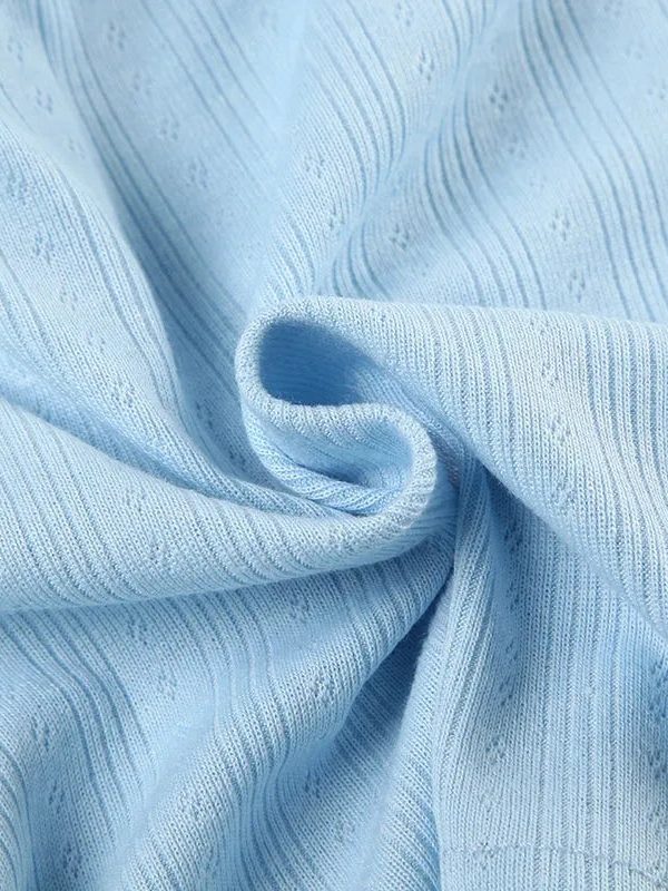 Pointelle Two Piece Pajama Set