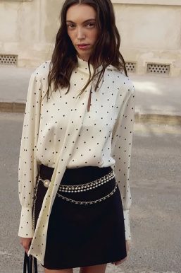 Polka Dot Blouse
