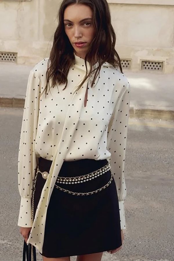 Polka Dot Blouse