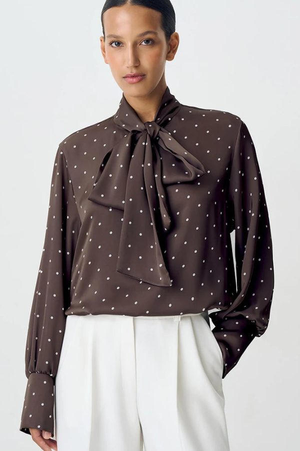 Polka Dot Blouse