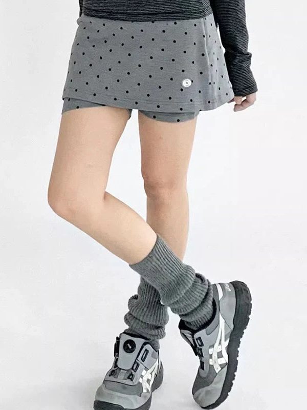 Polka Dot Skort